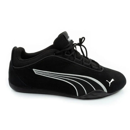 Puma women's sports shoes Catch Soleil SD black natural leather fashionable