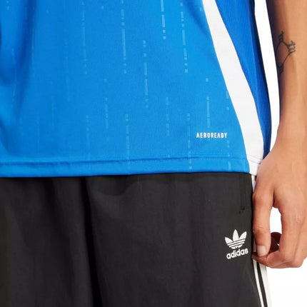 adidas Italija 24 Namų vyriški marškinėliai mėlyni IN0657