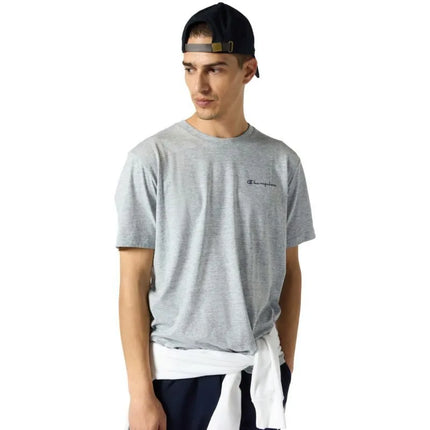 Vyriški marškinėliai Champion SS Tee, pilki, 221798 EM021