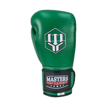 RBT-GREENSTRIKE Leather Boxing Gloves 12 oz Green