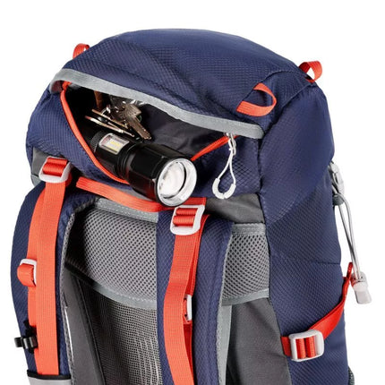 NC1993 NORTHLAKE NAVY BLUE TOURIST BACKPACK 30L+10 NILS CAMP