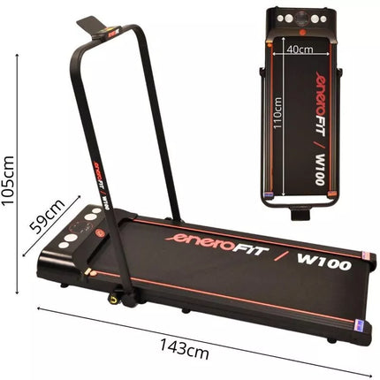 ELECTRIC FOLDABLE TREADMILL W100 ENERO FIT