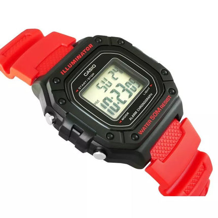 CASIO W-218H-4B Vyriškas laikrodis + Dėžutė