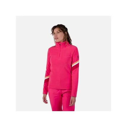 Rossignol Moteriškas Strawpile Fleece su Užtrauktuku (Hz) Rožinis Džemperis