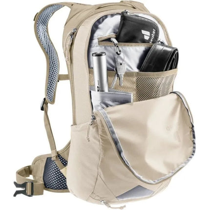 Deuter Race Air 10 cycling backpack, aluminum/greystone