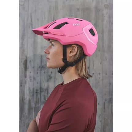 POC Axion Actinium Rožinė Matinė MTB Kalnų Dviračio Šalmas (10740_1723)