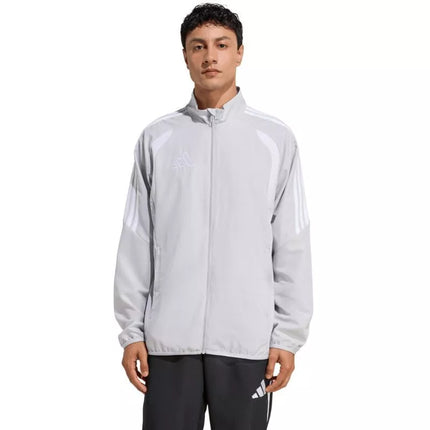 Vyrų sportinis džemperis adidas Tiro 26 Lyga Prezentacinis, Šviesiai Pilka, JZ9050