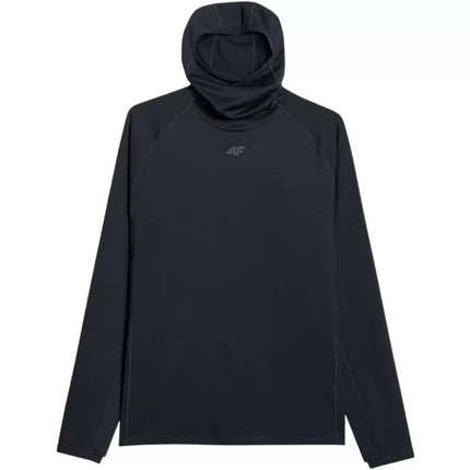 Men's thermal sweatshirt 4F M100 deep black 4FWAW25UBRUM100 20S