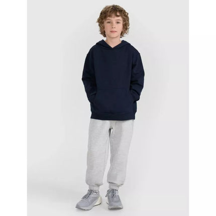 Boy's sweatshirt with hood, open, 4F 4FJRMM00TSWSM2482-31S