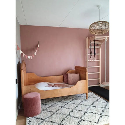 LADDER WITH WOODEN BAR AND ACCESSORIES BENCHK 112+A204
