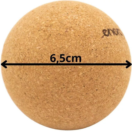 KAMŠTINIS MASAŽINIS RUTULYS 6.5CM ENERO FIT