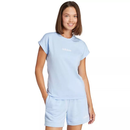 Marškinėliai moterims adidas Essentials Linear Cotton W JG8660