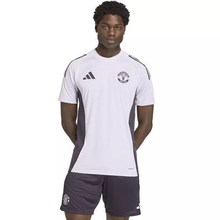 adidas „Manchester United“ treniruočių marškinėliai JSY KA8932 – violetiniai
