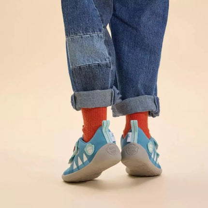 Affenzahn Halbschuh Baumwolle Lucky Shark Jr shoes 00391-30211