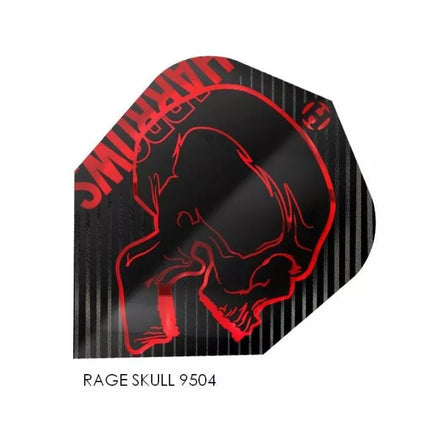 Harrows Rage kaukolės formos plunksnelės