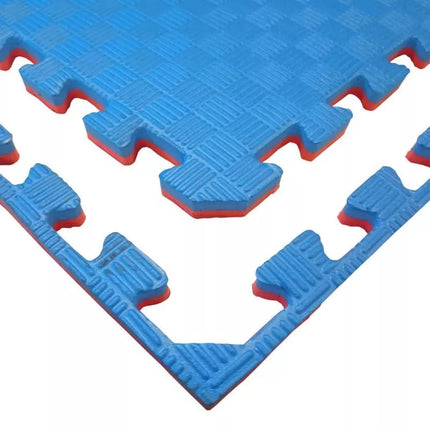 Treniruočių kilimėlis su saugos sertifikatu - Dėlionės tipo 1x1m - Tatami 26mm