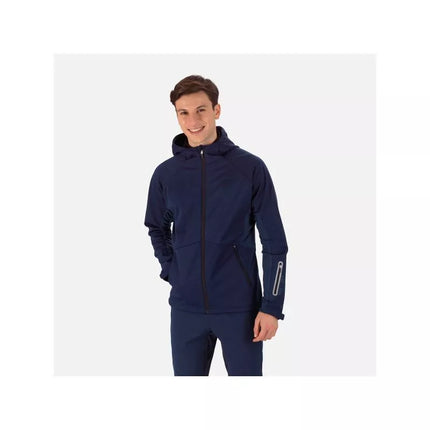 ROSSIGNOL Tamsiai mėlyna Softshell striukė su gobtuvu