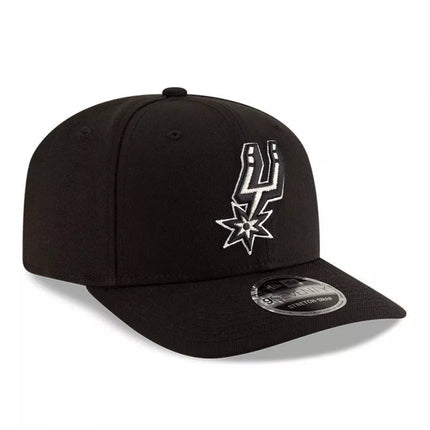 New Era 9SEVENTY San Antonio Spurs NBA komandos juodas tampri snapback kepuraitė - 60755445