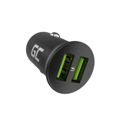 GREEN CELL CAR CHARGER GC POWERRIDE NANO36 36W 6A 2X USB-A