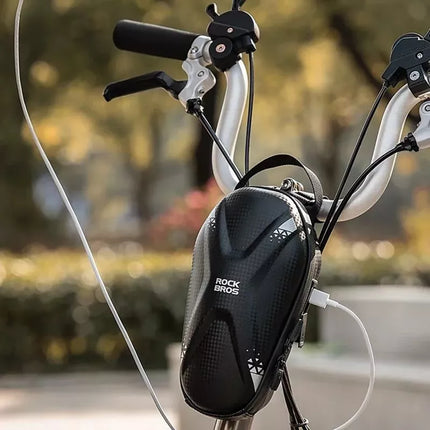 Rockbros bag 3011006301 for the handlebar of a bicycle or scooter 1.3 l - black