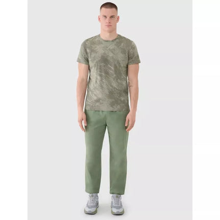 Men's casual trousers 4F 4FWSS25TTROM0999-44S
