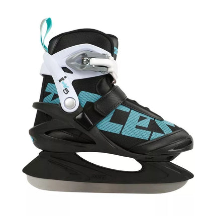 Roces ICY 5 moteriškos pačiūžos juodos, baltos ir mėlynos 450737 001