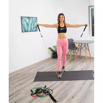 SET OF 5 RESISTANCE BANDS FOR CROSSFIT EB FIT EXERCISES