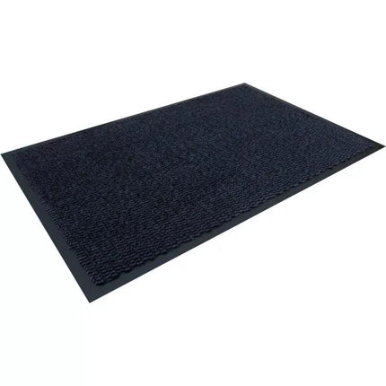 Sugeriantis kilimėlis prie durų, ZONA 60x90cm, tamsiai mėlynos spalvos