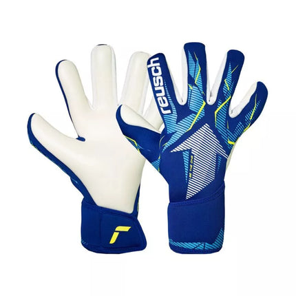 Vaikiškos vartininko pirštinės Reusch Fastgrip Advance, mėlynos, 5672200 4994