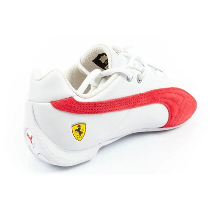 Puma men's sports shoes Ferrari Future Cat white natural leather fashionable