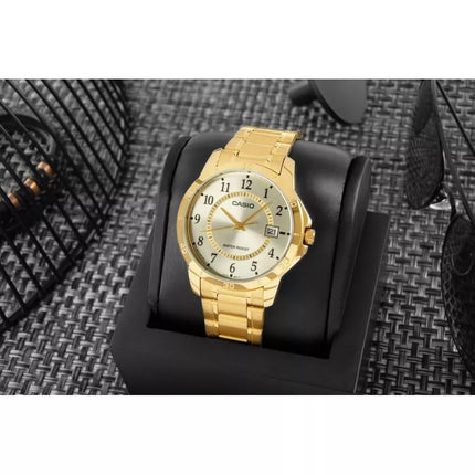 Vyriškas laikrodis CASIO MTP-V004G-9BUDF + dėžutė