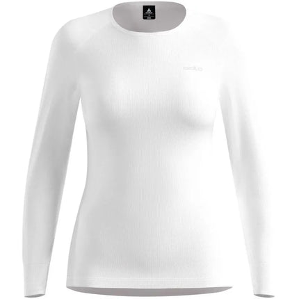 Odlo BL TOP crew neck l/s ACTIVE WARM ECO women's t-shirt size M White