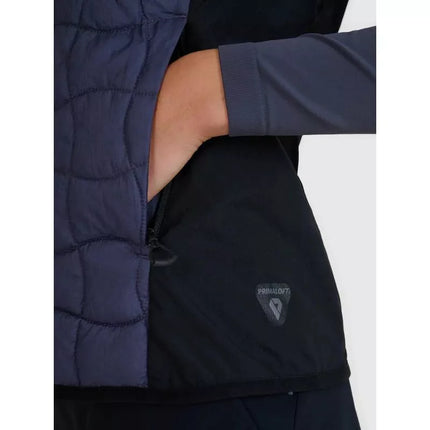 Women's trekking vest with Primaloft filling Black 4F 4FWSS25TVJAF180-22S