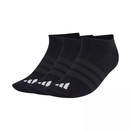 Adidas Plonos ir lengvos sportinės nematomos kojinės, 3 poros, juodos KD6719