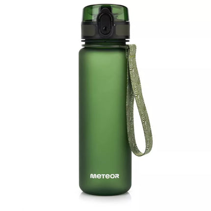 Meteor 500 ml sportinis butelis tamsiai žalias