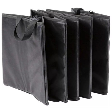 ORGANIZER STORAGE BOX 4 COMPARTMENTS FOLDABLE 110X30X30cm BLACK + DECKER