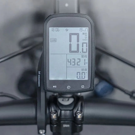 Wozinsky WUG-01B dviračio laikiklis Garmin kompiuteriui, vairui, kamerai, žibintuvėliui - juodas