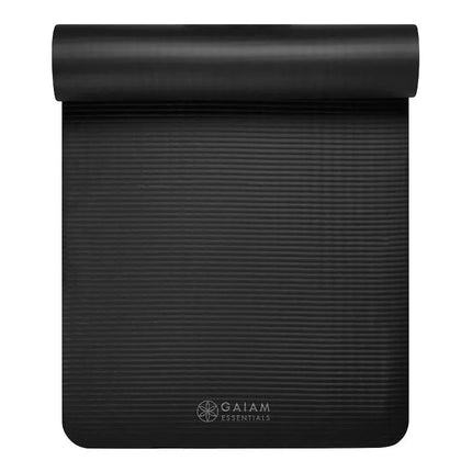 Gaiam 10mm sporto kilimėlis su dirželiu