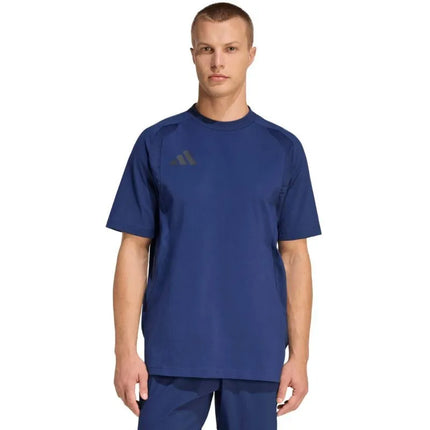 Vyriški adidas Tiro 26 kelioniniai marškinėliai tamsiai mėlyni KD1119