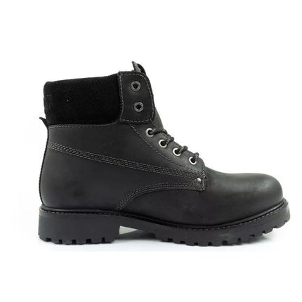 Wrangler Arch Fur vyriški Chelsea batai, elegantiški, pašiltinti, juodi.