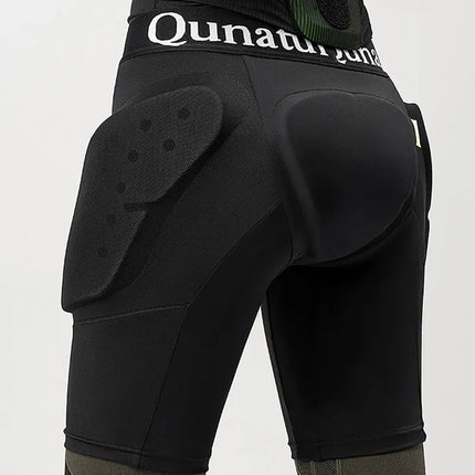 Qunature Ski Hip Protectors - Basic XL Skis Snowboard Skates - Black
