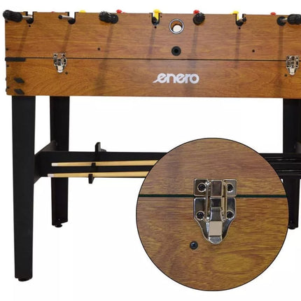 3-in-1 WOODEN TABLE FOR FOOTBALL, BILLIARDS, AIR HOOKUP 121x61x81CM