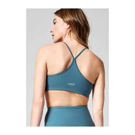 CASALL Strappy Sports Bra Blue