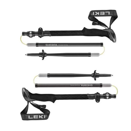 LEKI SHERPA FX trekking poles, 120-140cm black