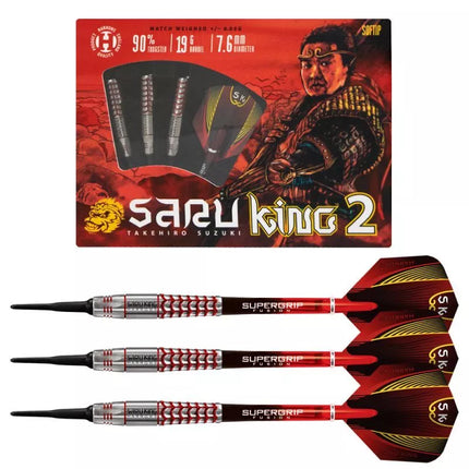 Harrows Saru King 2 Darts 90% Softip HS-TNK-000013352