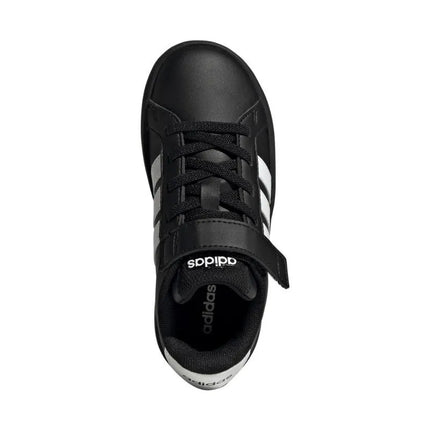 Adidas Grand Court 3.0 vaikiški batai, juodi ir balti KJ4369