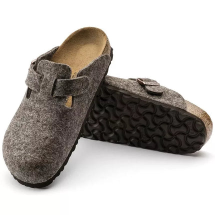 Birkenstock Moteriškos BOSTON BS 0160583 COCOA Klumpės (Siauresnis modelis)