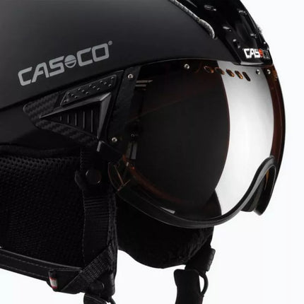 CASCO SP-2 Carbonic Vis šalmas juodas M (55-57)