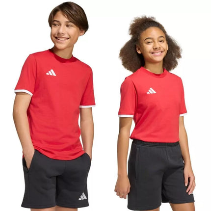 adidas Entrada 26 Tee red JZ6674