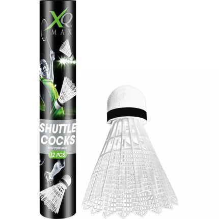 Nailoninis badmintono plunksna xqmax, 12 vnt. vamzdelyje